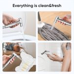 Stainless Steel Health Faucet for Bathroom/Jet Spray for Toilet Shower Faucet, Silver, Brushed Finish - Image 2